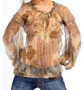 TM 242 Exclusive Chiffon Tunic