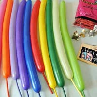 Long Tube Shaped Balloons