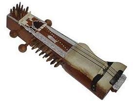 Wooden Sarangi