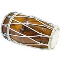 Wooden Dholak