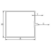 Aluminium Structural Glazing Sections