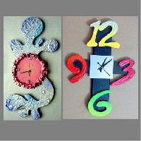 handmade decorative wall clock