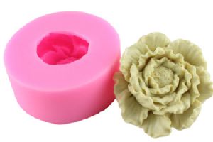 SILICON ROSE CANDLE MOULDS