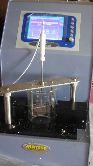 Semi automatic softening point tester