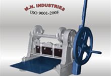 Manuel Sample Cutting Machine