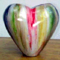 Heart Shaped Vase