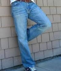 mens blue jeans