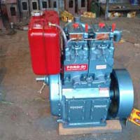 Diesel Engine Double Cylinder Water Cooled