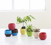 plastic pots