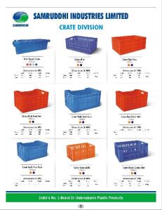 unbreakable plastic crates