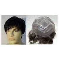 Mens Medium Size Monofilament Hair Wigs