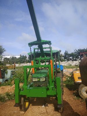 Pole erection making machine