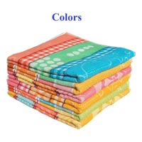 Coloured Terry Bath Towels