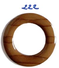 Curtain Wood Eyelet Ring