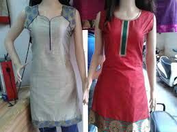 Ladies Silk Kurtis