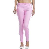 Cool Pink Jeggings with Zippered Pockets