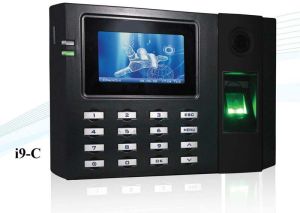 Biometric Fingerprint Time Attendance System (i9 C Black)