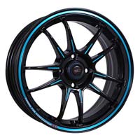 15'' 100x4 BKVBUB Automotive Wheels