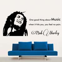 Bob Marley Wall Decal