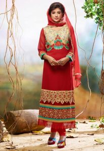 Red Salwar Suit