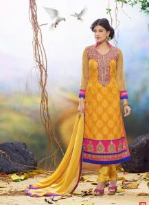 Yellow Salwar Suit