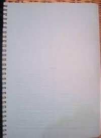 notebook title paper