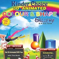 3D Animated Colour & Shape Learning Kit