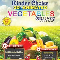 3D Animated Vegetables Learning Kit