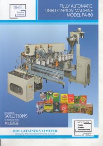 Soya Nuggets Liner Carton Machine