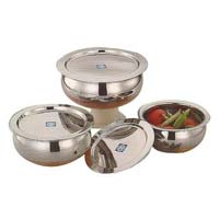 Stainless Steel Bowl Set with Lid