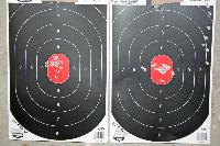 shooting range paper targets