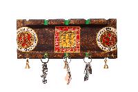 Warli work Key Ring Holder