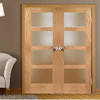 glazed fire doors