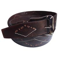 Grain Leather Genuine Belt