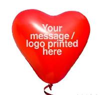 logo printed balloons