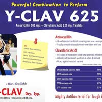 Y-Clav 625 Tablets