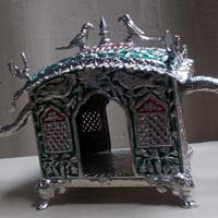 Silver Plated Copper Decorative Doli