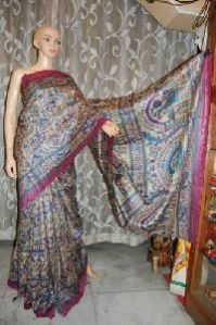 Block Printed Sarees