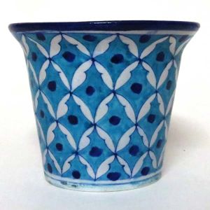 Blue Pottery Planter