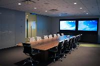 large meeting room screen