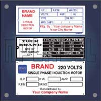 Machinery Labels