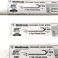 angiographic guidewire