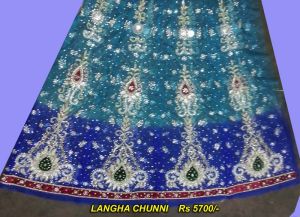 Embroidered Lehenga Chunni