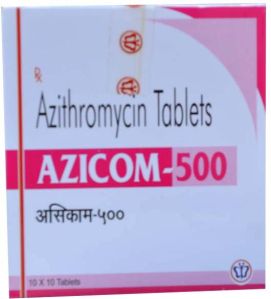 Azicom 500 Tablets