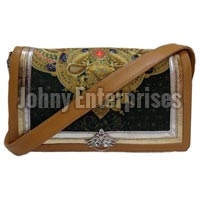 Ladies Leather Canvas Bags