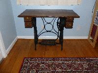 sewing machine table