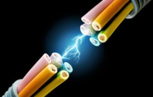 Electrical conduiting & wiring with diagran