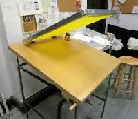 Screen printing tables