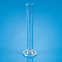 Hexagonal Base Measuring Cylinder