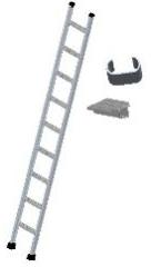 ALUMINIUM STRAIGHT HD WIDE STEPS LADDER